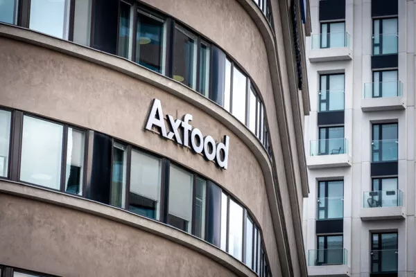 Axfoods fasad på huvudkontoret