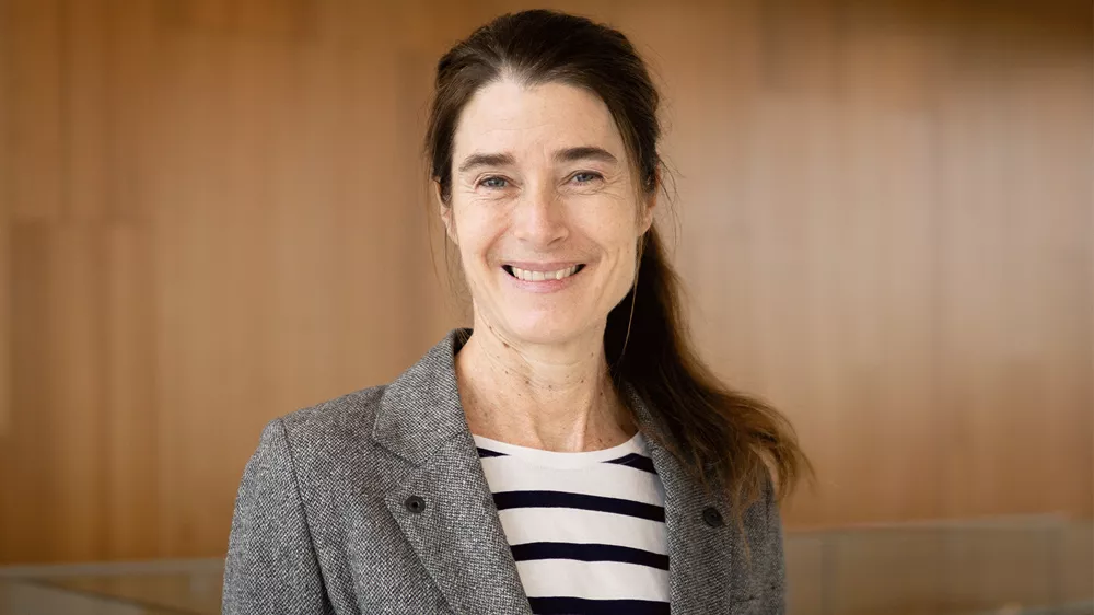 Portträttfoto på Cecilia Vaverka som är hållbarhetsansvarig på Dagab