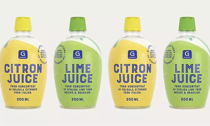 Garant citron- och limejuice