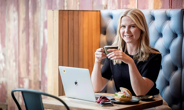 Olivia Eriksson, affärsutvecklare inom digital innovation på Axfood