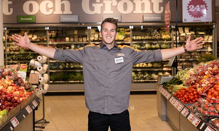 Medarbetare som är butikschefstrainee