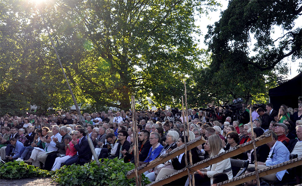 Stor publik under Almedalen