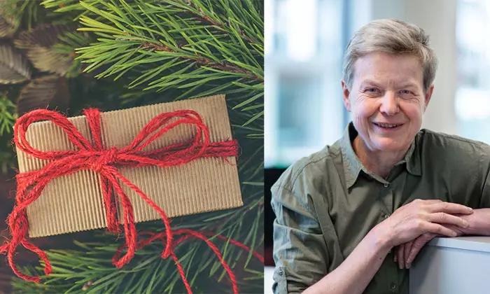 Axfoods hållbarhetschef Åsa Domeij tipsar om hållbara julklappar.