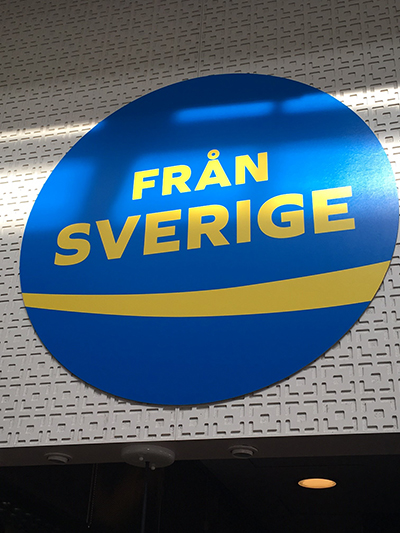 från Sverige