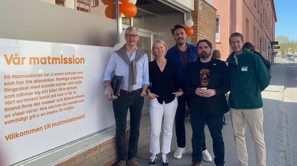 Invigning av Matmissionen i Norrtälje